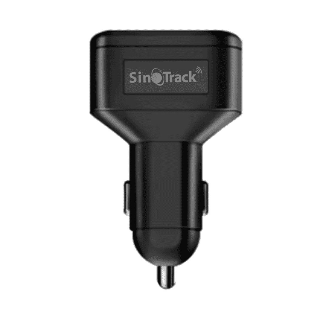 SinoTrack Self-Managed Cigarette Lighter GPS Tracker with Car Phone Charger