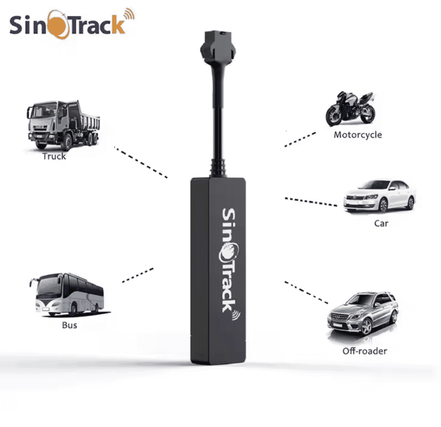 SinoTrack Self-Managed GPS Vehicle Tracker with Relay